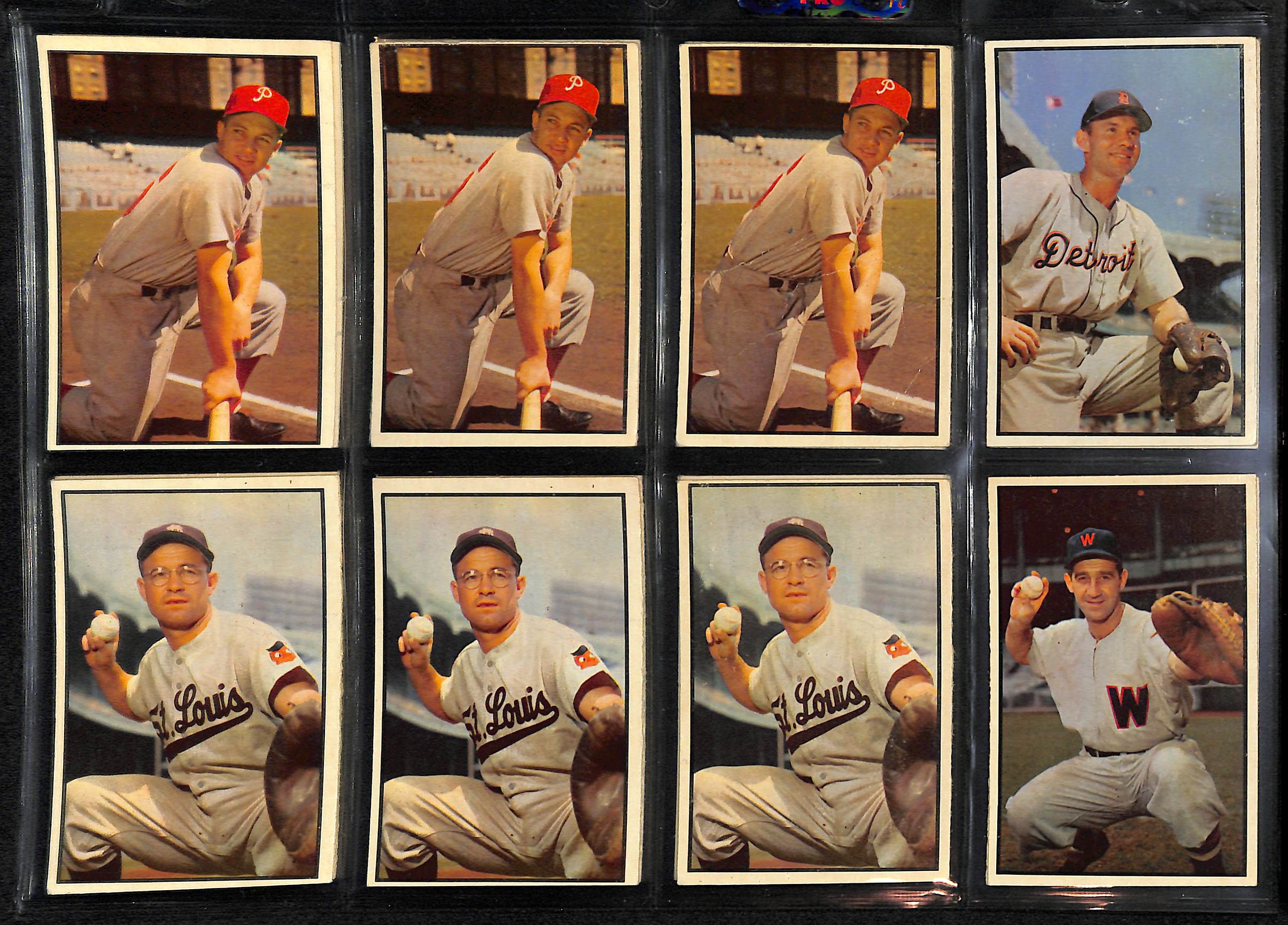 Lot Detail Bowman Lot Of Assorted Cards W Ralph Kiner