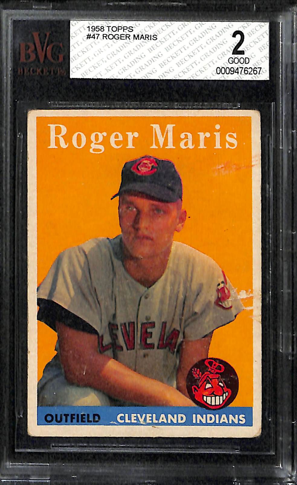 Lot Detail Lot Of 2 1958 Topps Roger Maris RC Cards BVG 1 2