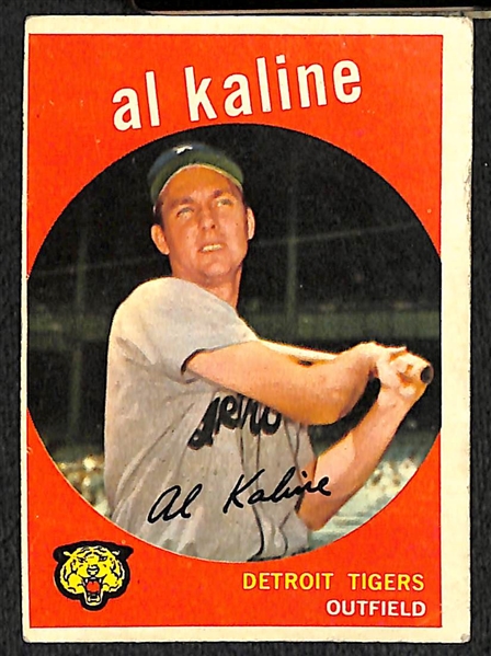 Lot Detail Lot Of Topps Baseball Cards W Kaline