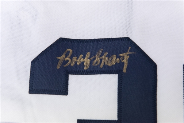 Bobby Shantz Signed Philadelphia A's Style Jersey - JSA (Inscribed 1952 AL MVP)