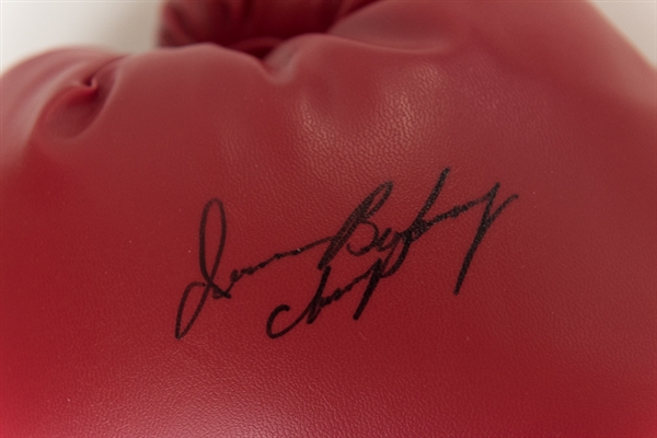 Iran Barkley Signed Everlast Boxing Glove - SGC