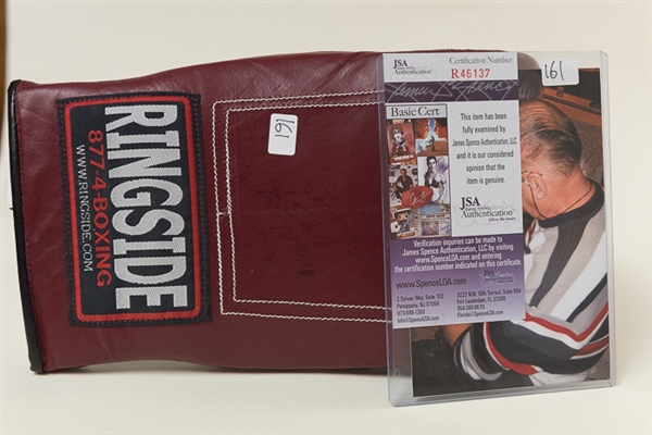 Chuck Wepner Signed Ringside Boxing Glove - SGC
