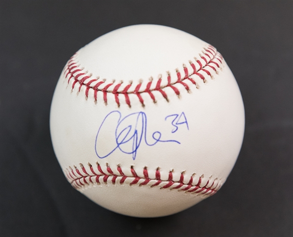 Lot Of 2 Cliff Lee Signed Commemorative Baseballs - JSA