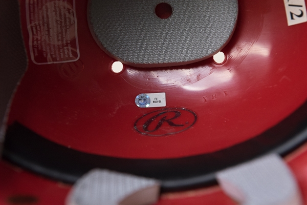 Darin Ruf Signed Full Size Game Issued Phillies Helmet - MLB COA & JSA