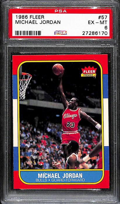 michael jordan 1986 fleer 57