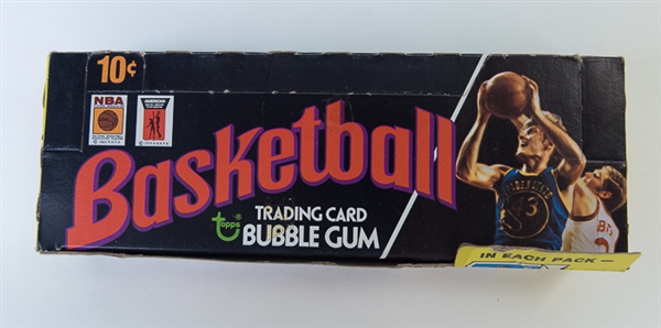 1973-74 Topps Basketball Unopened Wax Box  w/ 23 Sealed Packs