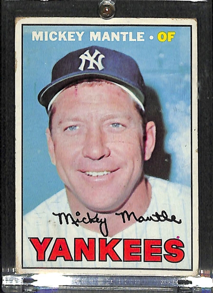 1967 Topps Mickey Mantle #150 (G+-VG)