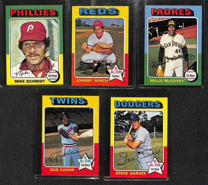 1975 Topps Baseball Complete Set