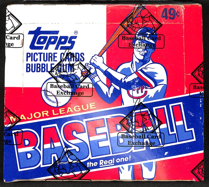 1981 Topps Baseball Unopened Cello Box (BBCE Sealed) w/ 24 Packs