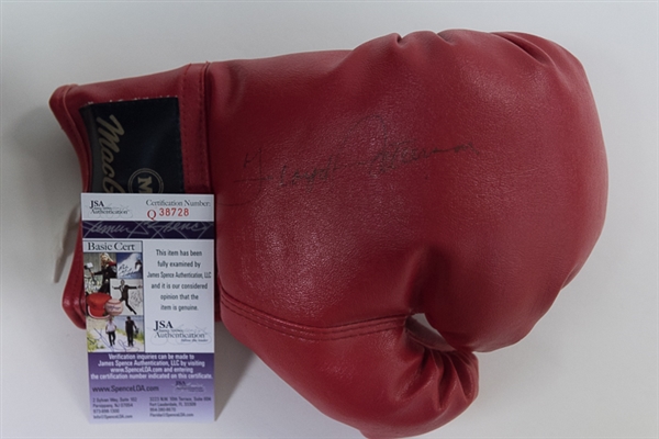 Floyd Patterson Signed MacGregor Boxing Glove - JSA