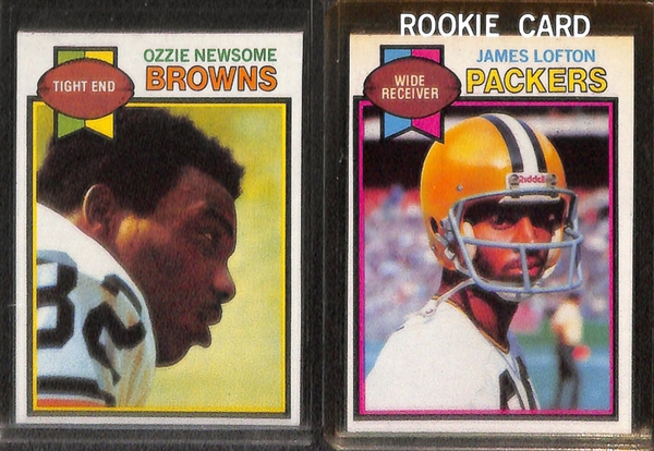Lot Of 250+ Football Rookie Cards 1971-1989 w. Joe Montana