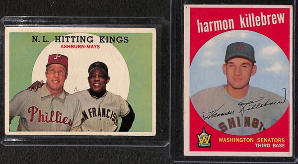 Lot of 18 - 1959 Topps Star Cards w. Roberto Clemente