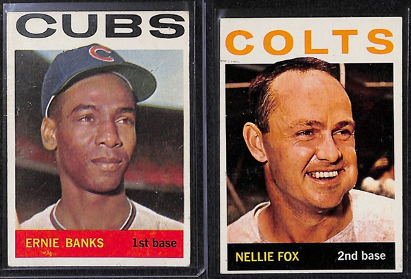 Lot of 16 - 1964 Topps Star Cards w. Willie Mays & Pete Rose