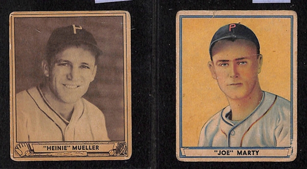Approximately 200 1940-1969 Play Ball & Topps Baseball Cards