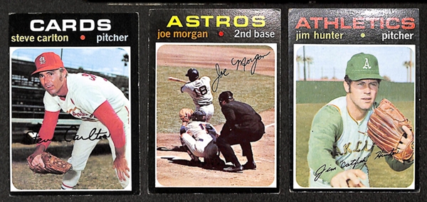 Assortment of Approximately 1000 1971 Topps Baseball Cards w. Nolan Ryan