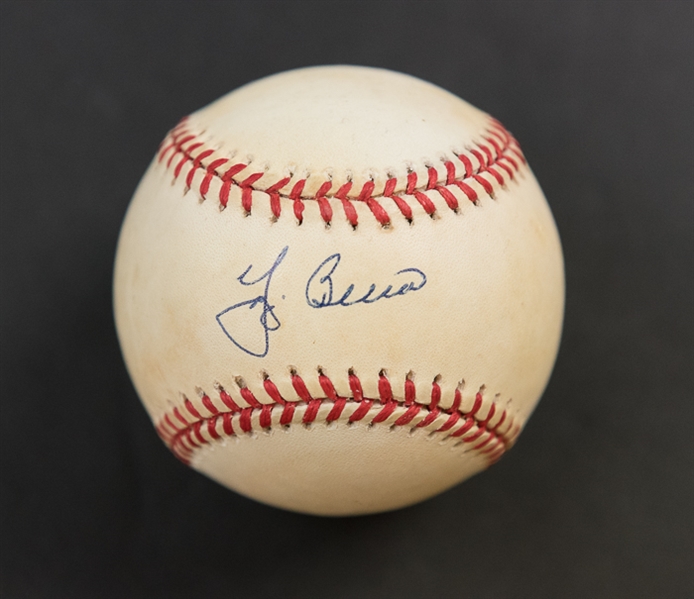 Yogi Berra Signed Baseball - Steiner COA