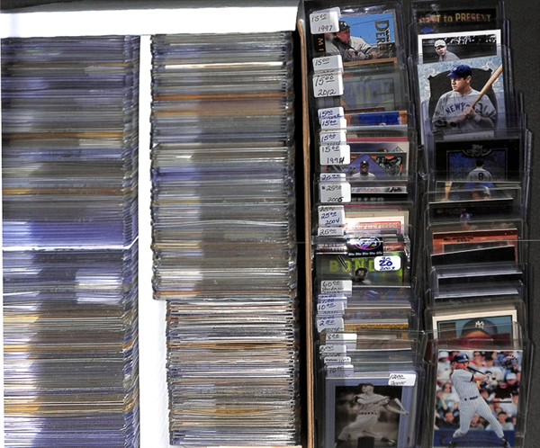 Lot Of 300+ Baseball Inserts & Star Cards w. Jeter & Trout
