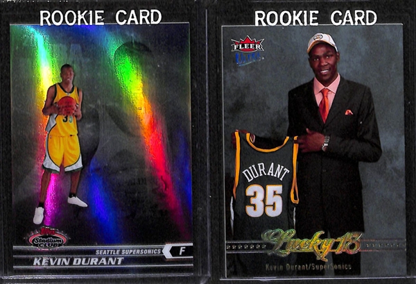 Lot of 300 Basketball Rookie Cards w. LeBron & Curry