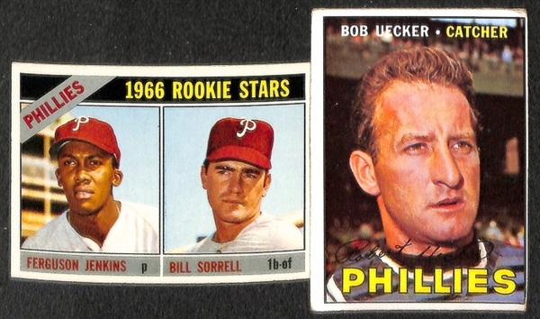 Lot of 400+ 1964-1967 Topps Baseball Cards w. Duke Snider