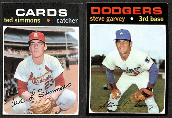 Lot of 750+ 1970-1971 Topps Baseball Cards w. Reggie Jackson