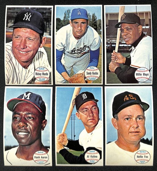 2 Complete 1964 Topps Giant Baseball Sets plus Extras