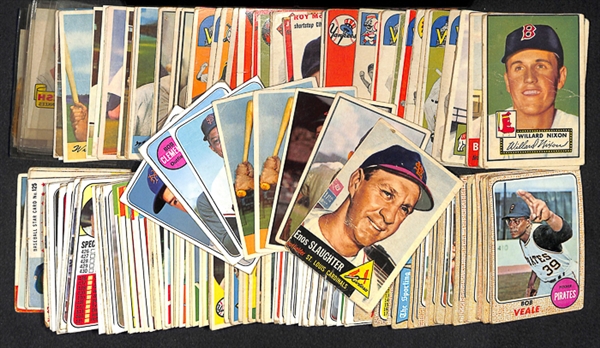 Lot of 3,200+  1952-1979 Topps Baseball Cards in Good to Very Good Condition
