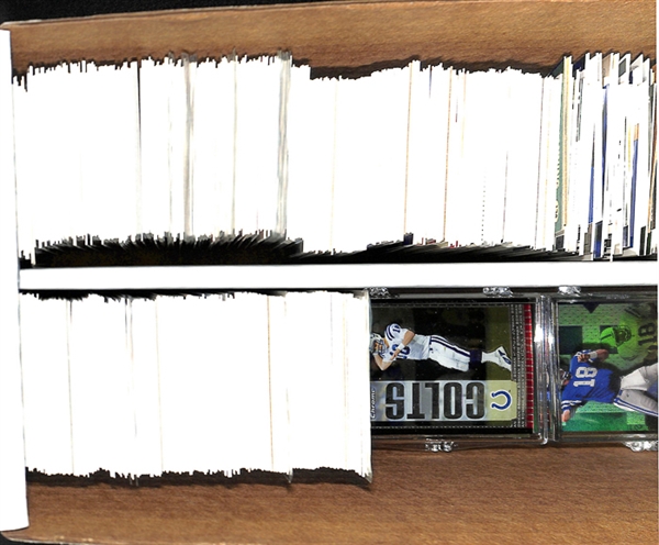 Lot Of 500+ Assorted Peyton Manning Base & Insert Cards