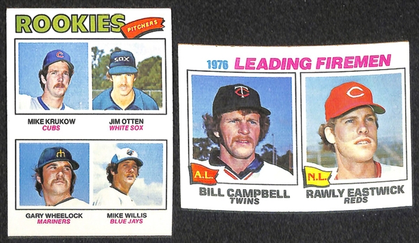 Lot of 3000+ 1977 Topps Baseball Cards w. Dave Winfield 