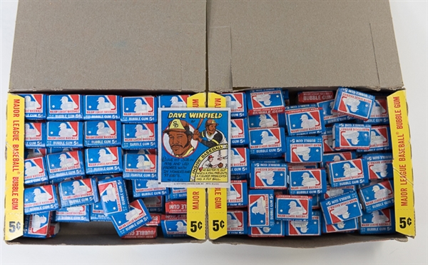 Lot of 2 - 1979 Sealed Topps Major League Baseball Bubble Gum Comics Boxes with Many Extra Sealed Packs!