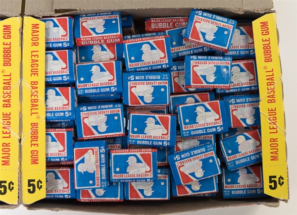 Lot of 2 - 1979 Sealed Topps Major League Baseball Bubble Gum Comics Boxes with Many Extra Sealed Packs!