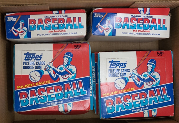  Lot of 6 - Topps 1986 Baseball Unopened Cello Boxes