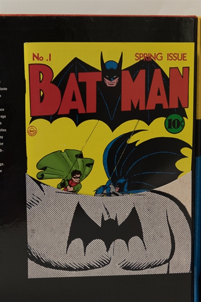 Superman Masterpiece Edition (1999) & The Bat Man Masterpiece Edition (2000) - Action Figure & Comic Book Kits