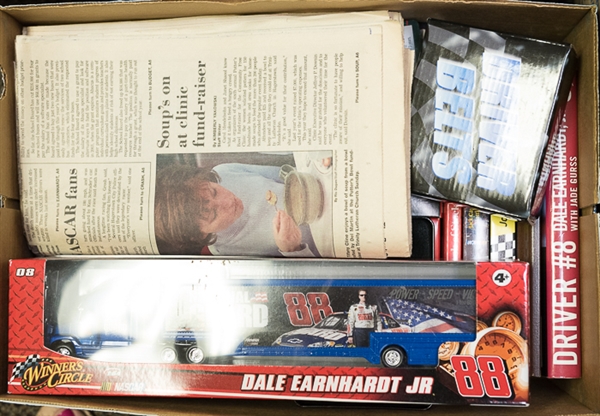 Huge Lot Of NASCAR Memorabilia w. Dale Earnhardt Sr