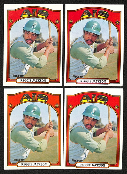 Lot of 2500+ 1972 Topps Baseball Cards in Vending Boxes w. Fisk Rookie Card x3