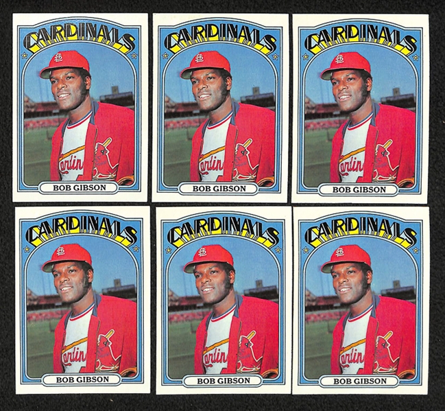 Lot of 2500+ 1972 Topps Baseball Cards in Vending Boxes Fisk Rookie Card x3