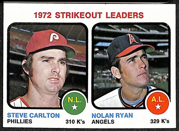 Lot of 39 Nolan Ryan Cards from 1973 and 1974