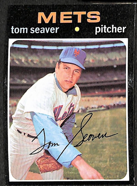 Lot of 48 Tom Seaver Topps & SSPC Baseball Cards from 1971-1975