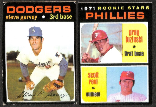 Lot of 44 Topps Rookie Cards of Star Players from 1962-1978 w. 1962 Gaylord Perry
