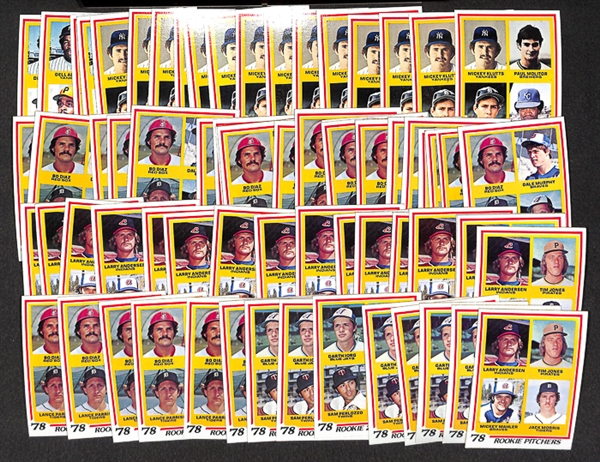 Lot of 76 - 1978 Topps Baseball Rookie Cards w. 15 - Molitor/Tremmel Rookie Cards