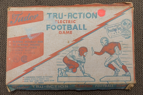 1955 Tru-Action Electric Football Game In Original Box