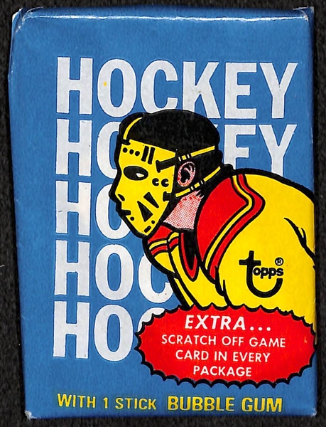 1974-75 Topps Hockey Sealed Pack