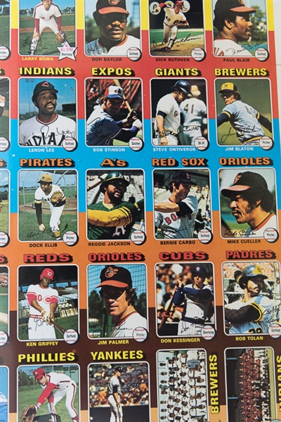 1975 Topps Baseball Uncut Sheets w. Nolan Ryan