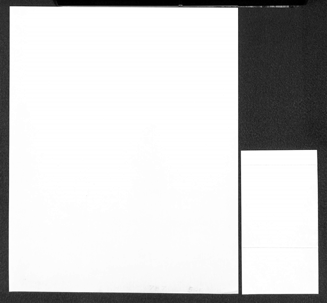 Jonathan Winters & Jamie Farr Autographed 8 x 10 Black & White Photos - JSA