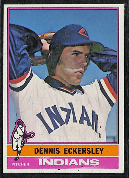 1976 Topps Baseball Complete Set w. Eckersley Rookie Card