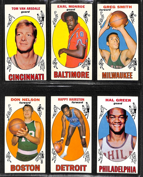 1969-70 Topps Basketball Complete Set (99 Cards) w. Lew Alcindor Rookie Card