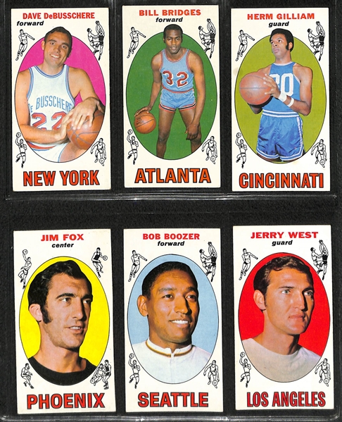 1969-70 Topps Basketball Complete Set (99 Cards) w. Lew Alcindor Rookie Card