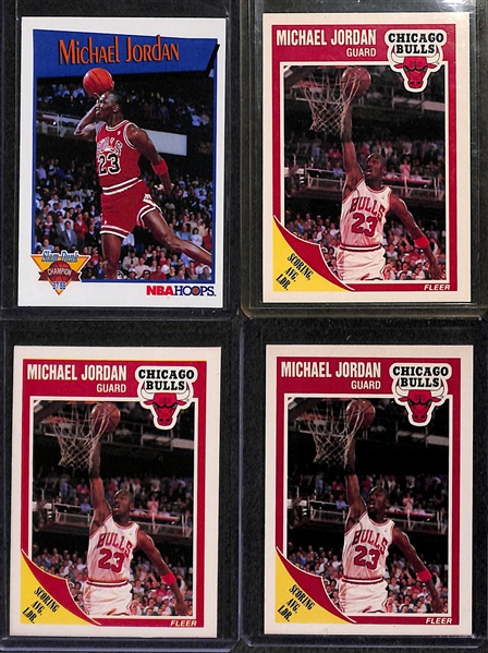 Lot of 58 Michael Jordan Insert Cards