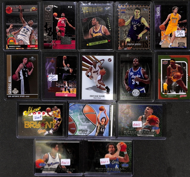 Lot of 400+ Star, Rookie, & Insert Basketball Cards w. Michael Jordan