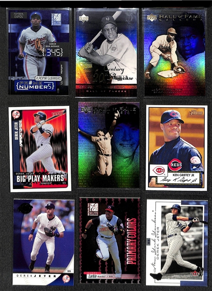 400+ Baseball Stars & Inserts Baseball Cards - Primarily 1999-2001