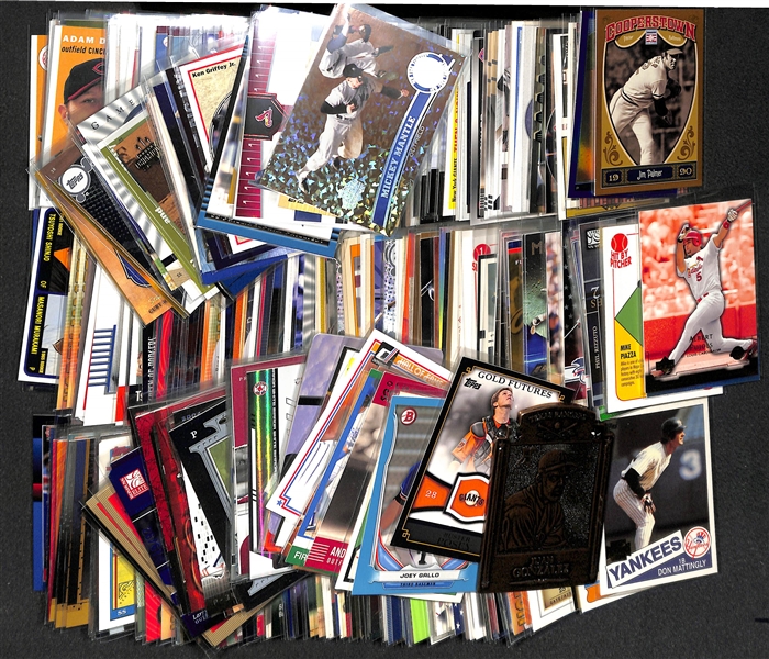 Lot of 400+ Baseball Cards - Primarily Star Insert & Numbered Cards - w. Jeter